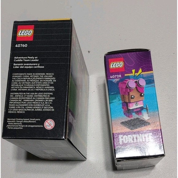 LEGO Fortnite BrickHeadz 40760 40728 Brite Bomber, Peely & Cuddle Team Leader - Picture 4 of 6